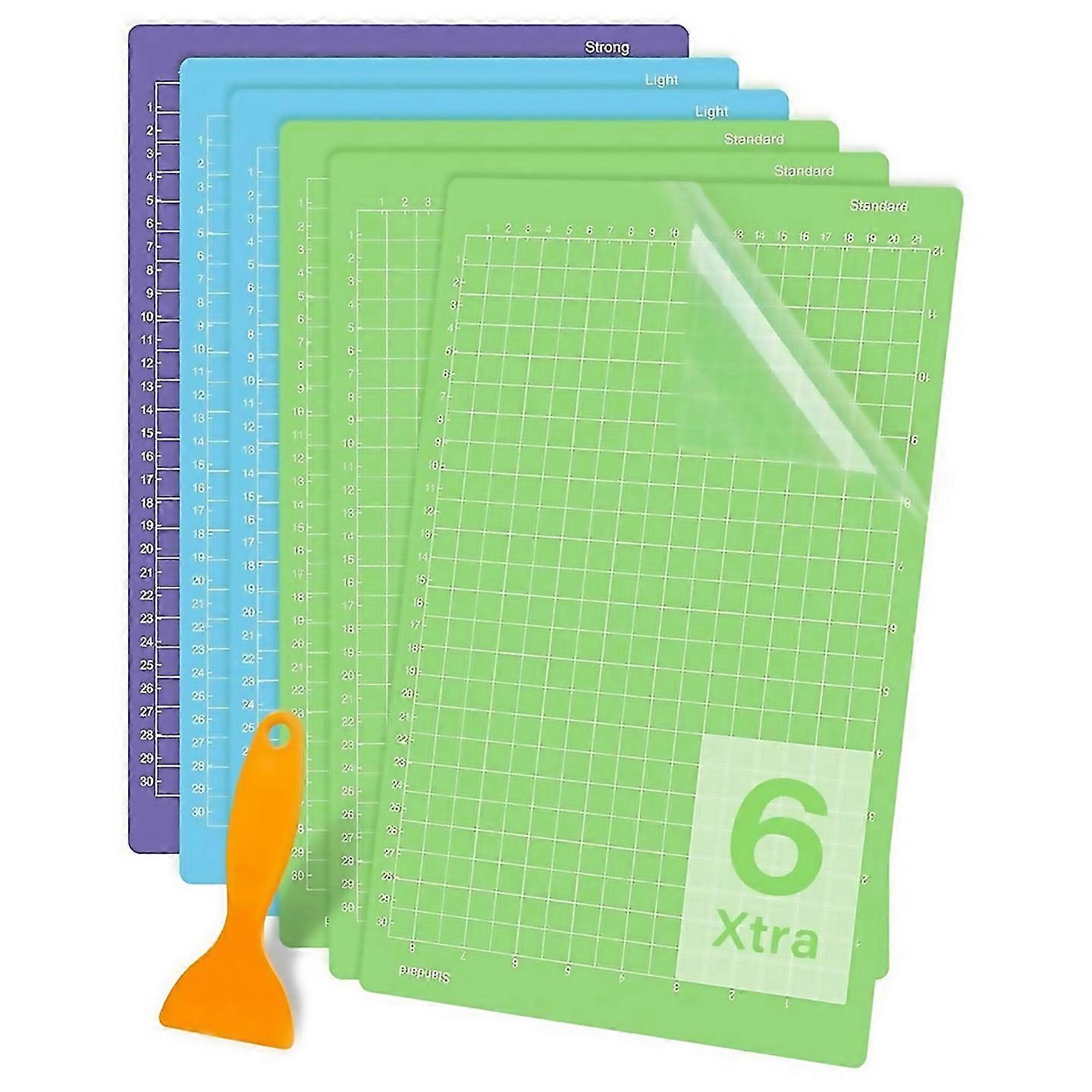 For 6pcs Cutting Mat 85x12in For Xtra 6 Pack Reusable Sticky