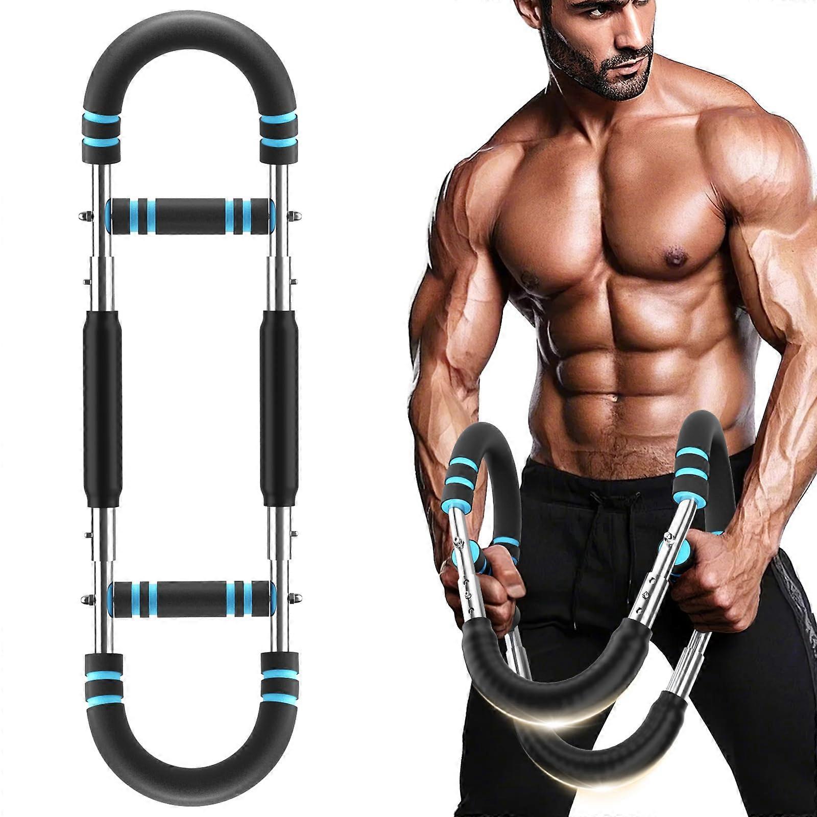 Twister Arm Exerciser 66110 Lbs Resistance, 3Level Adjustable Chest Workout, Portable Chest Exerciser, Model A66110Lbs