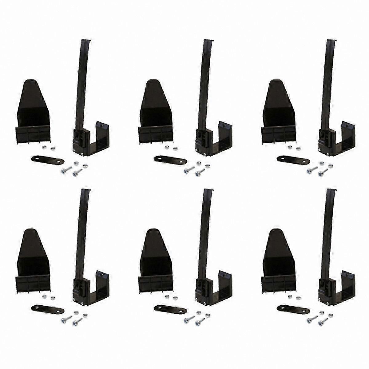 6-Pack Vinyl Banners for Garage Door Decor, Includes Clips for Easy Setup