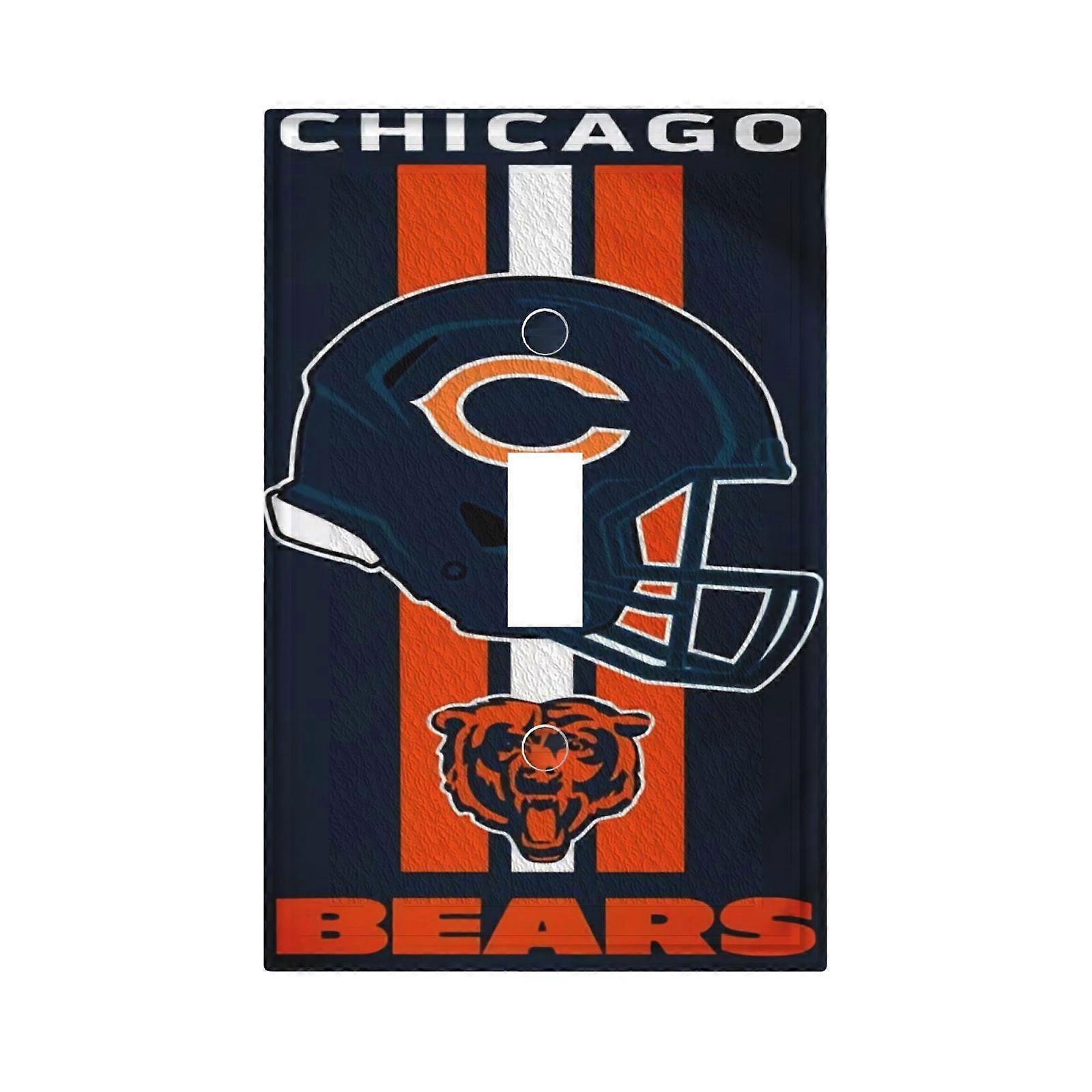 Bears Switching Lights Single Leather Roman Frame Switch Panel Wall Panel Single Double/Pull Light Switch