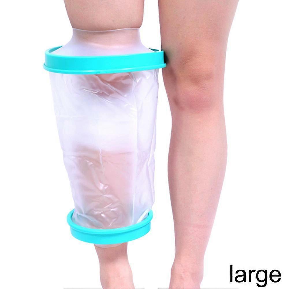 Reusable Waterproof Knee Wound Protector Cover for Showering Comfortable Breathable Quick Dry Medical Bandage Large Size Available