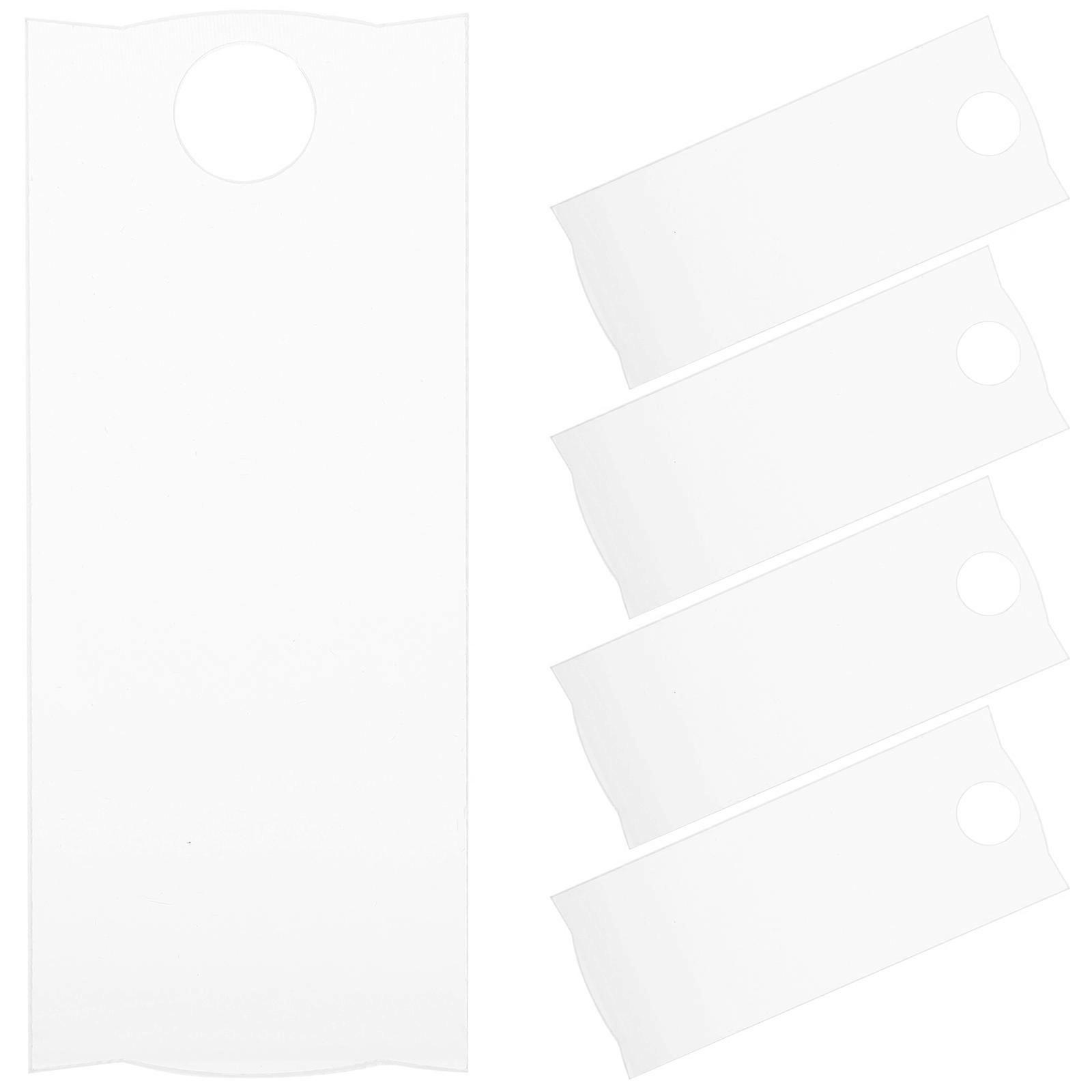 DIY Sublimation Name Tags 15Pcs Blank Acrylic For Flight Attendants And Business Users 7.90X3.30X0.25CM Versatile Design
