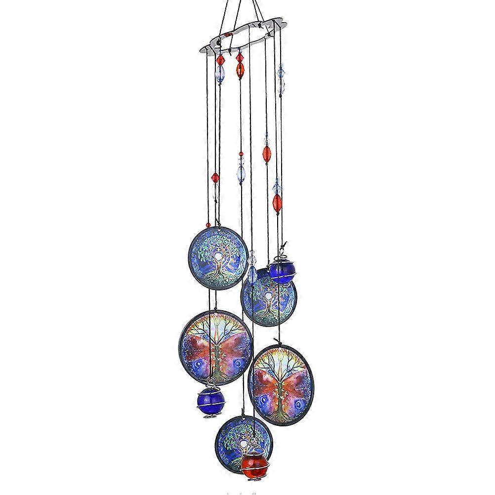 Decorative Life Tree Wind Chime Hanging Bell for Garden 2Pcs