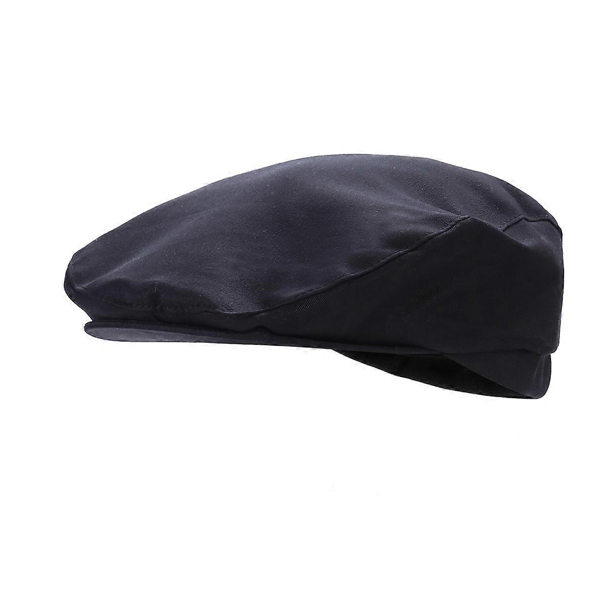 Chef Beanie Waiter Hat for Cooking Use 2Pcs Professional Black Hats