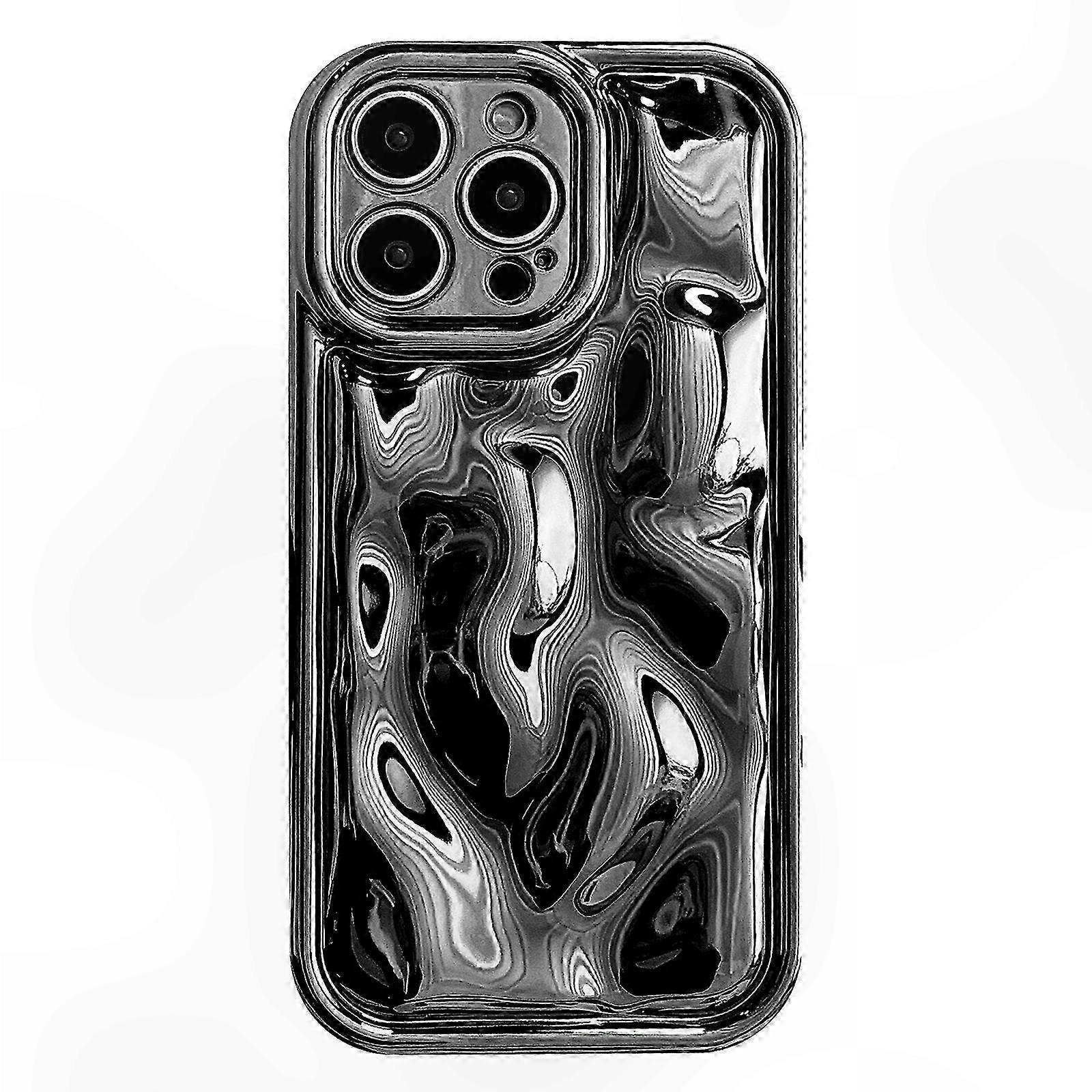 Electroplated TPU Phone Case with Meteorite Texture for Galaxy Devices