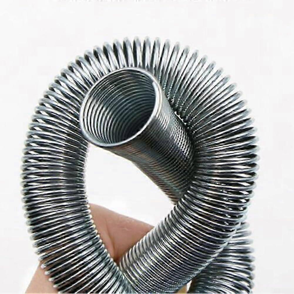Simplify your plumbing tasks with this set of five spring pipe bending tools, suitable for various applications.