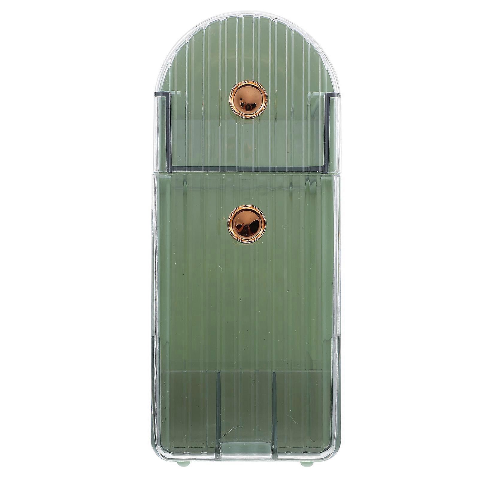 Multi-Functional Lipstick Display Box 2Pcs Perfect For Makeup Users Gift Giving Elegant Green Color