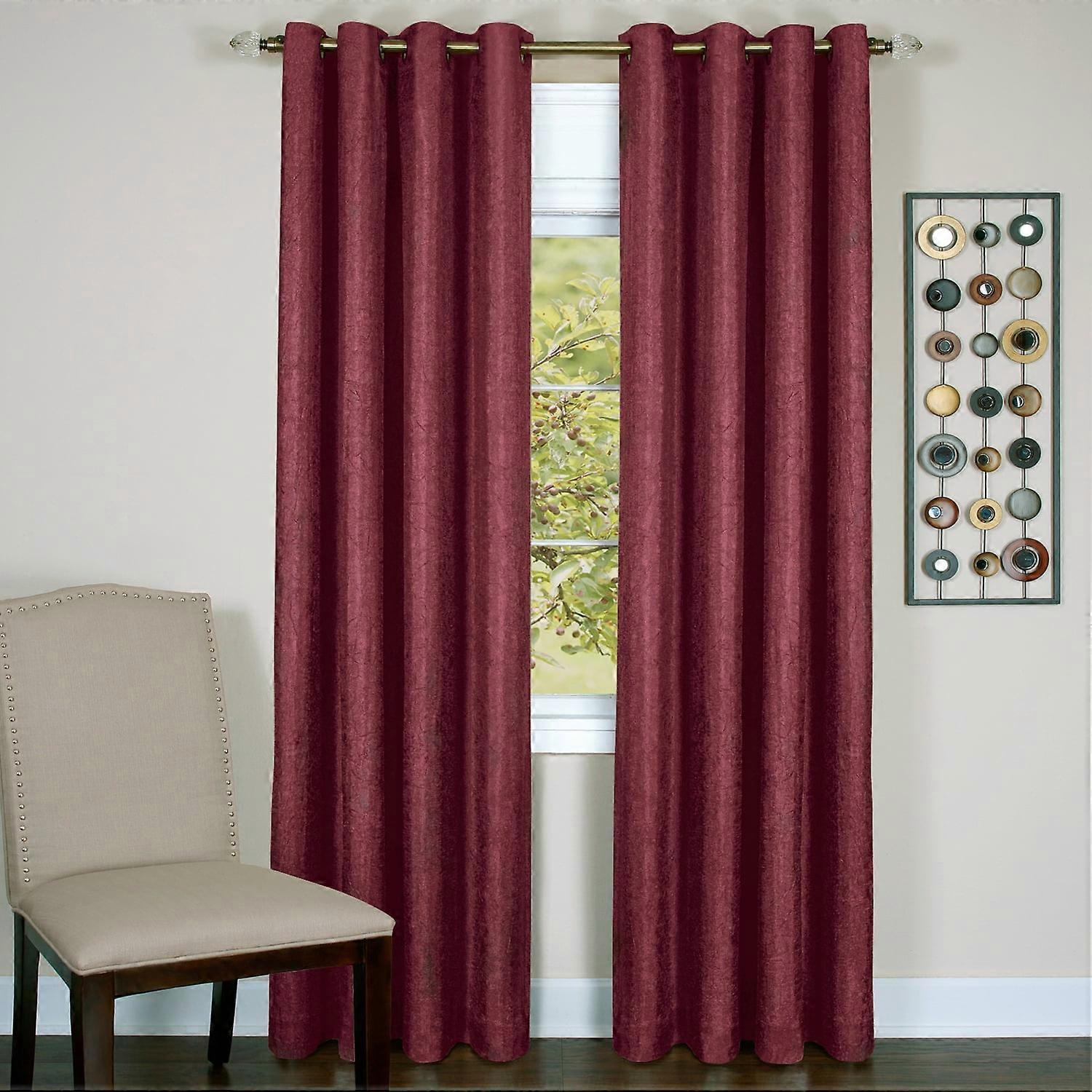 Achim Taylor - Lined Grommet Window Curtain Panel