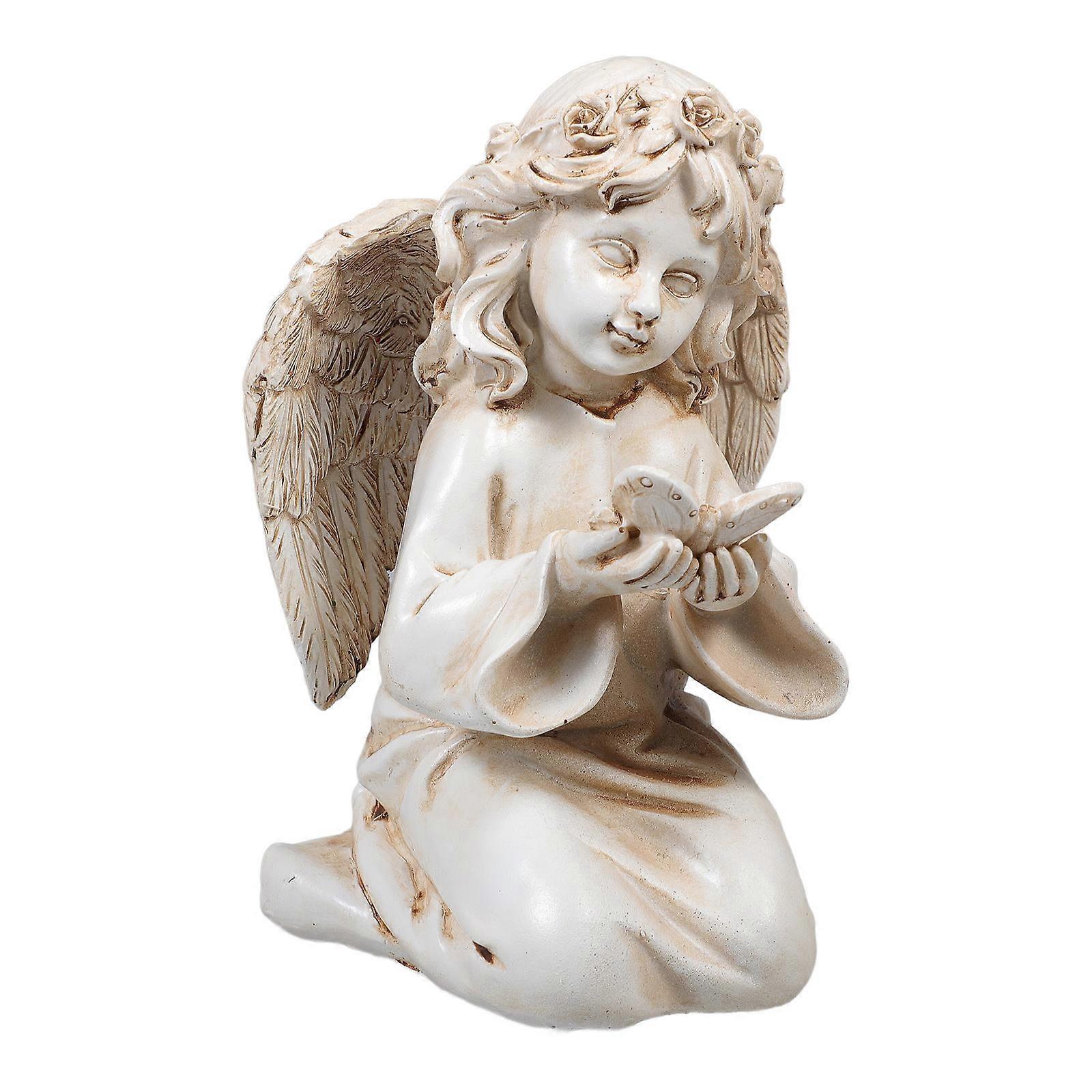 Statue Resin Figurine for Decorative Use 2Pcs