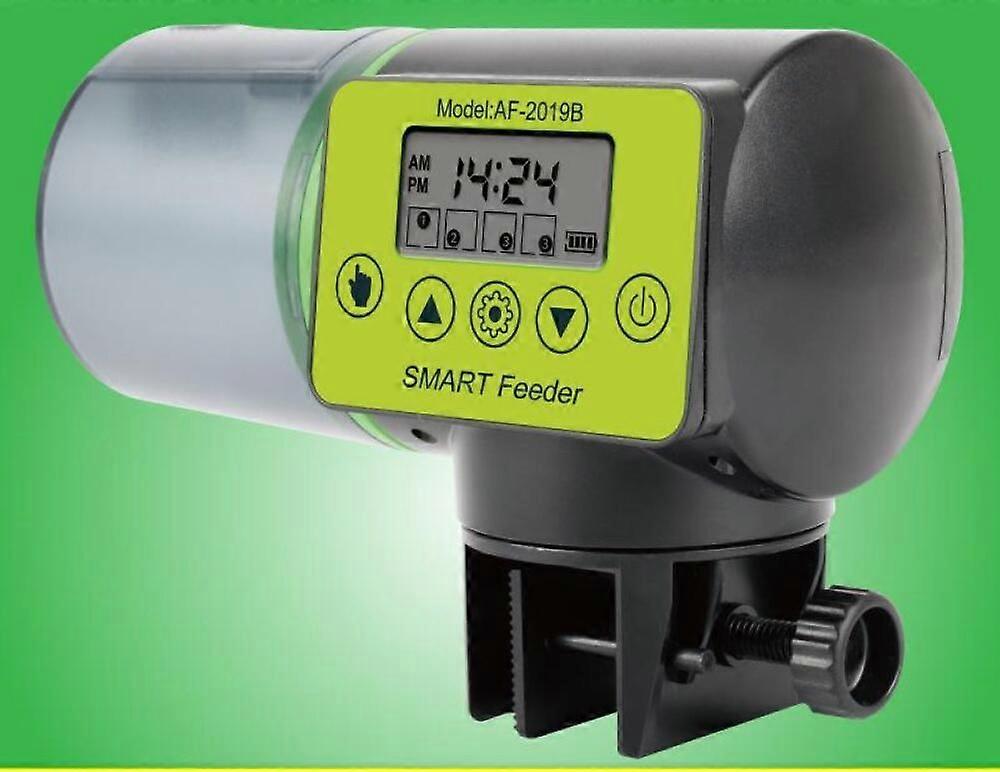 Moisture-proof automatic aquarium food dispenser