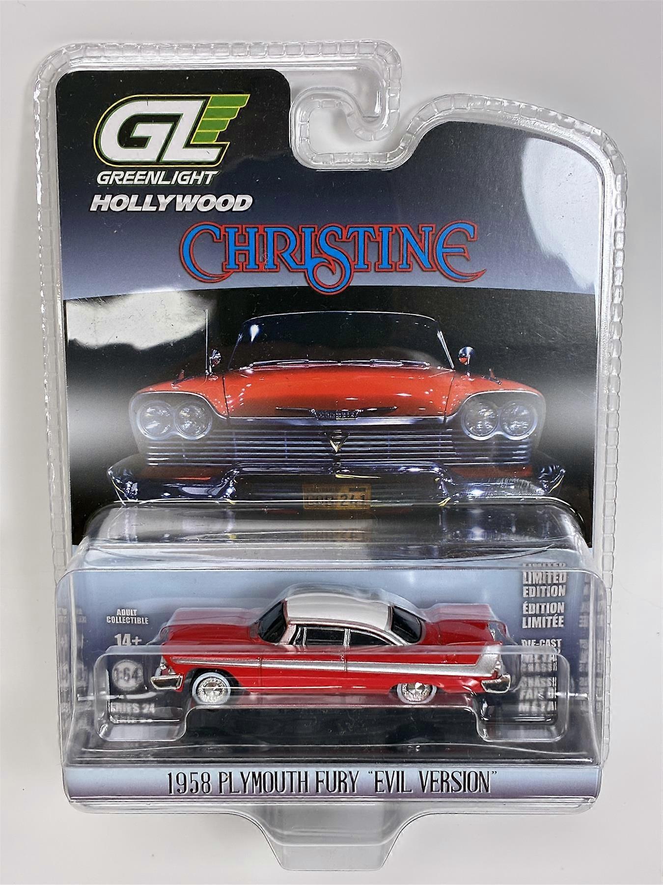 Christine 1958 Plymouth Fury Evil Version 1:64 Scale Greenlight 44840B