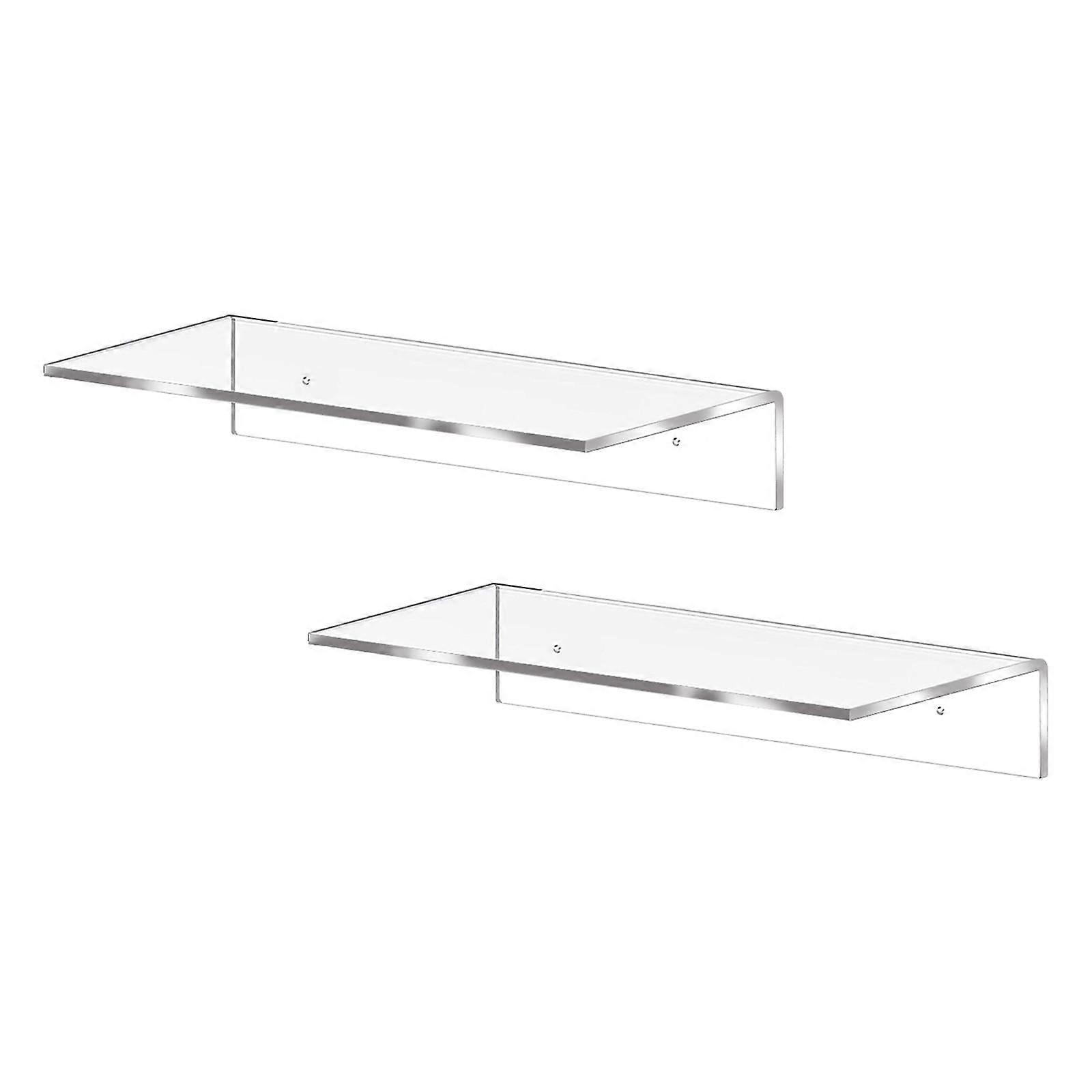 Acrylic shelf multipurpose container organization accessories floating shelves for kitchen