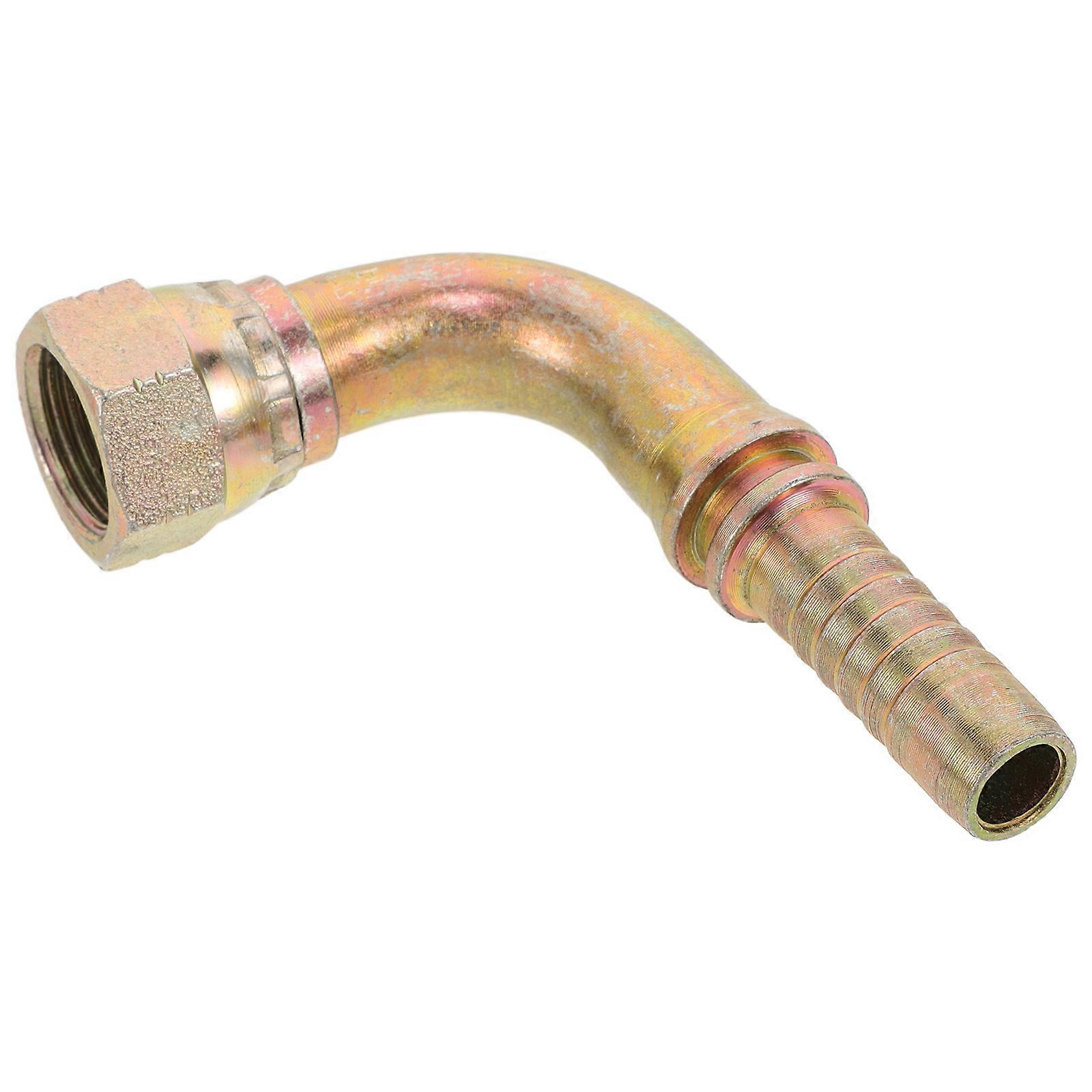 Oil Line Connector Iron Fuel Hose Replacement 5Pcs Pack