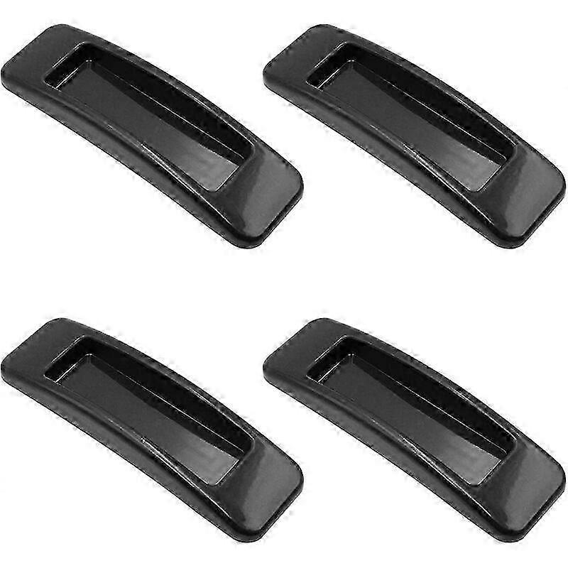 Adhesive sliding door handle - Black 4 pieces Edition 25-26
