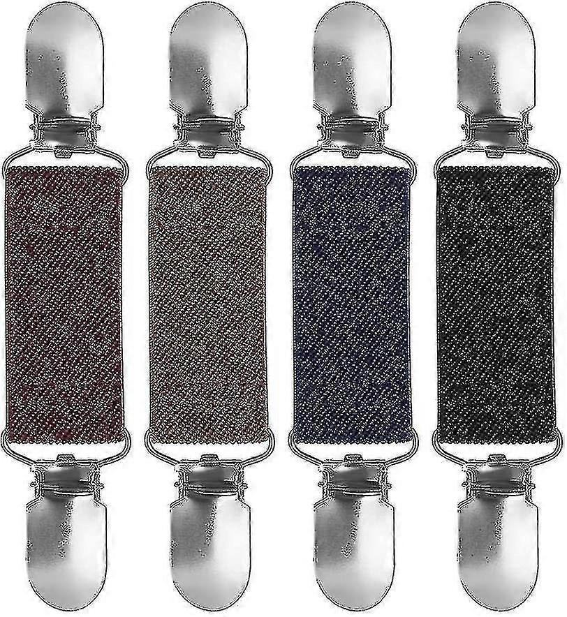4 Stück Pullover Clips, Pullover Cardigan Clips, Elastischer Clip Unisex Simple