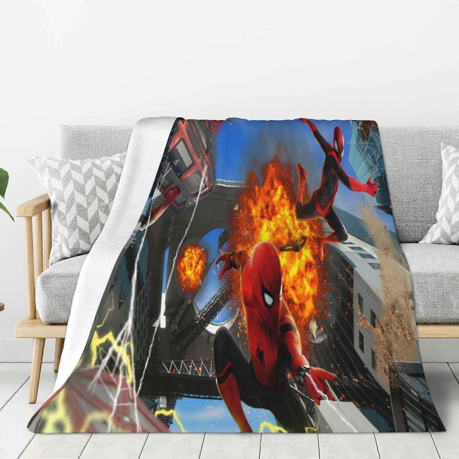 Couverture polaire Spider-Man ultra douce et confortable, literie pour enfants - Super douce 60"X50"