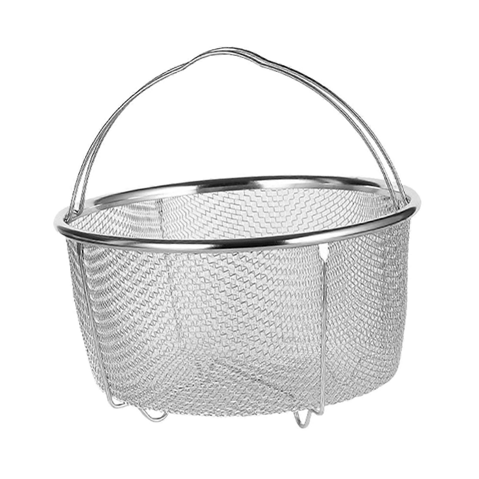 Fruit Vegetable Colander Strainer Mesh Degn Multifunctional Steamer Basket 20cm