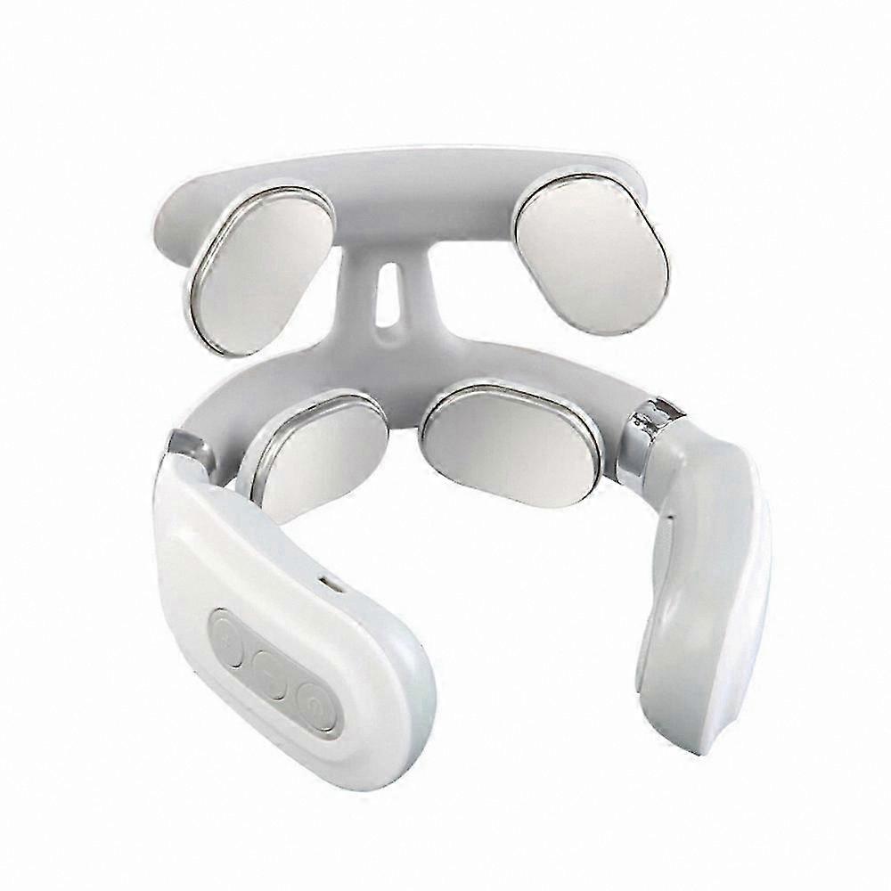 Portable Rechargeable Neck Massager with Electic Neuro Pulse Technology