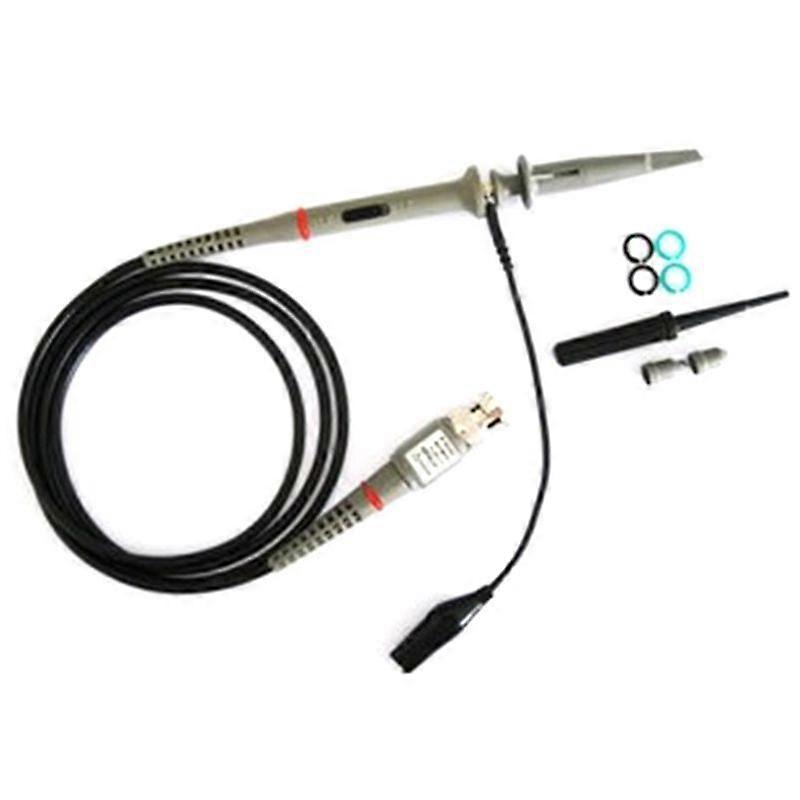 2Pc P6100 BNC Oscilloscope Probe Kit Scope Analyzer Alligator Clip