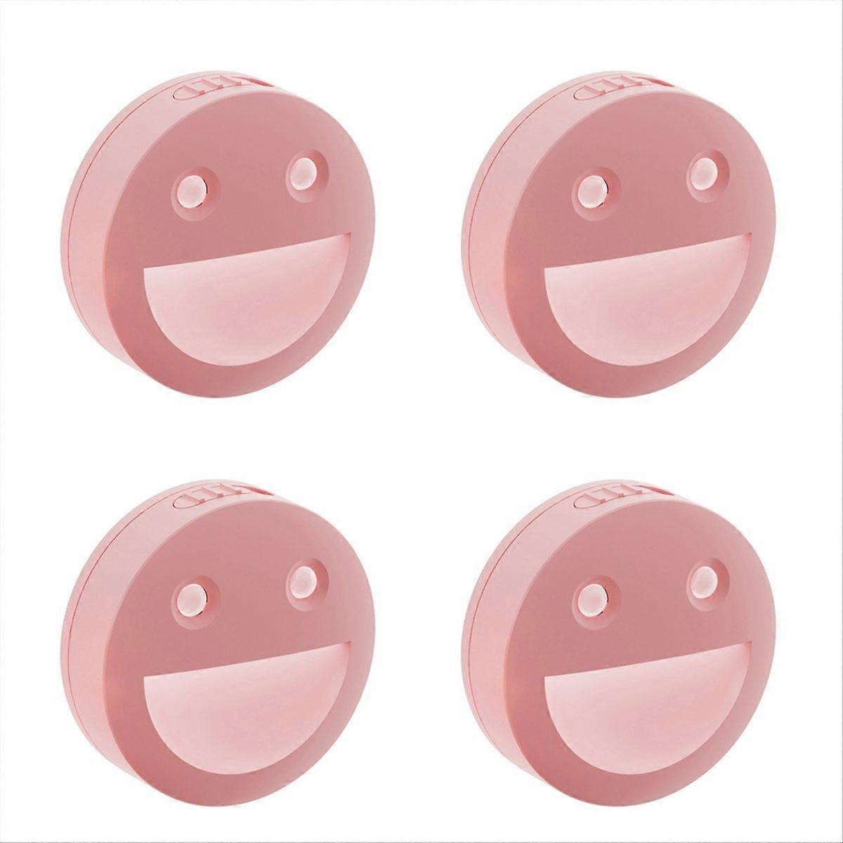 4Pcs Sensor LED Night Light For Cabinet Staircase LED Closet Light,A