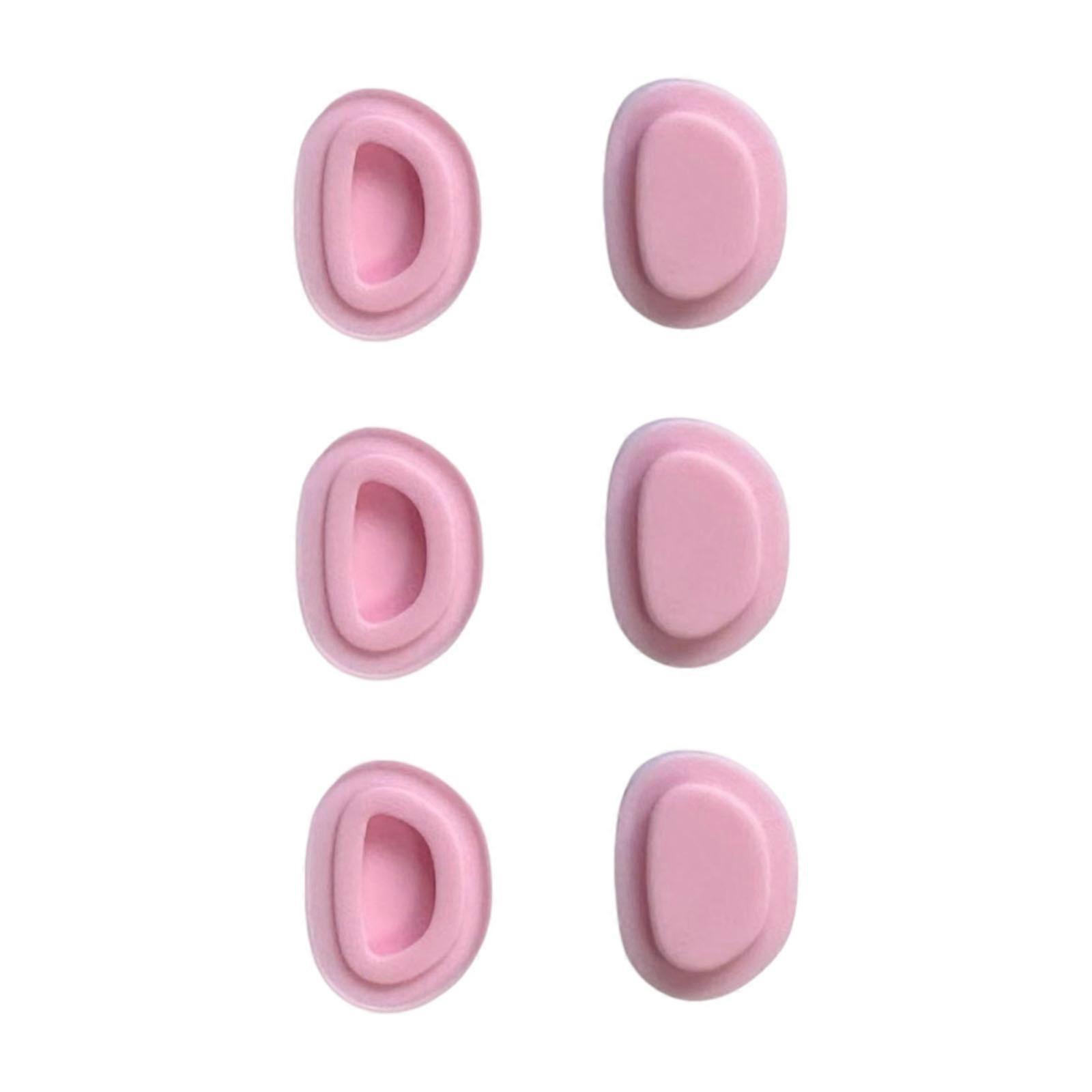 Set of 6 Silicone Blender Spout Replacement Plugs Leakproof Design Sealing Caps Silicone Texture for Juices Mixers Multicolor