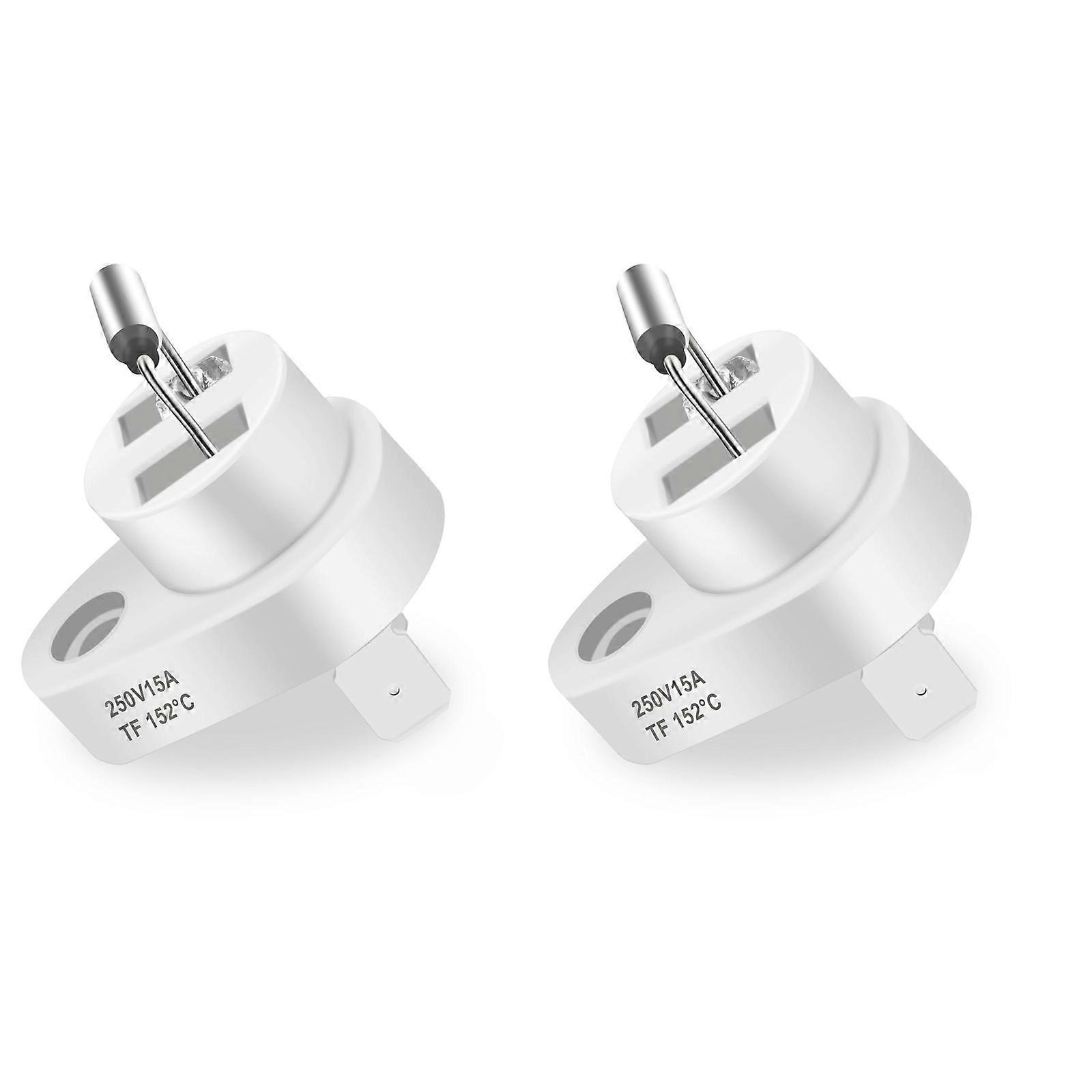 2Pcs Digital Swimming Pool Heater Plug Fuses Pool Heater Rollout Switches Thermal Fuses for 005899F Pool Heater Parts Multicolor