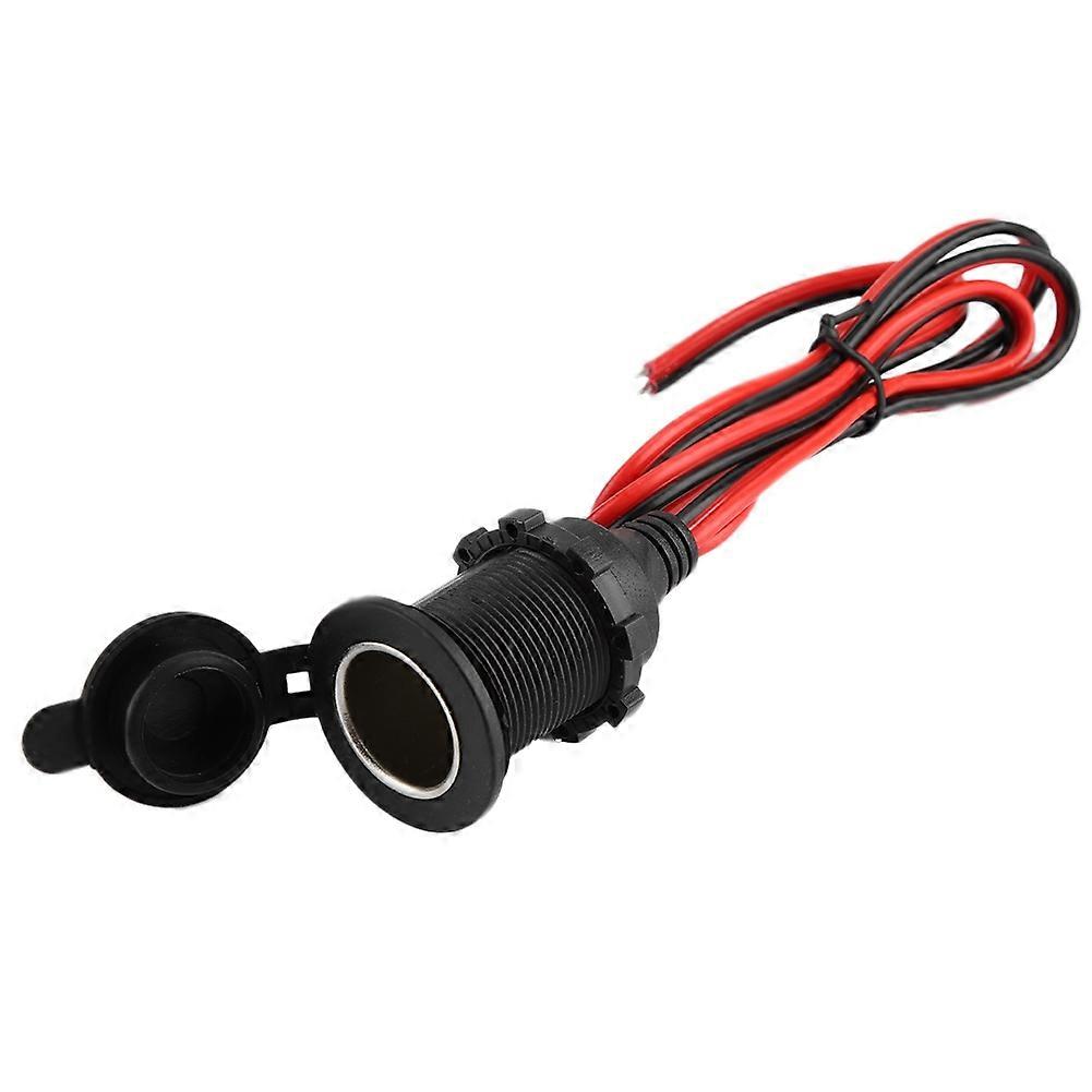Car Cigarette Lighter Cable Female Socket Adapter Connector Plug