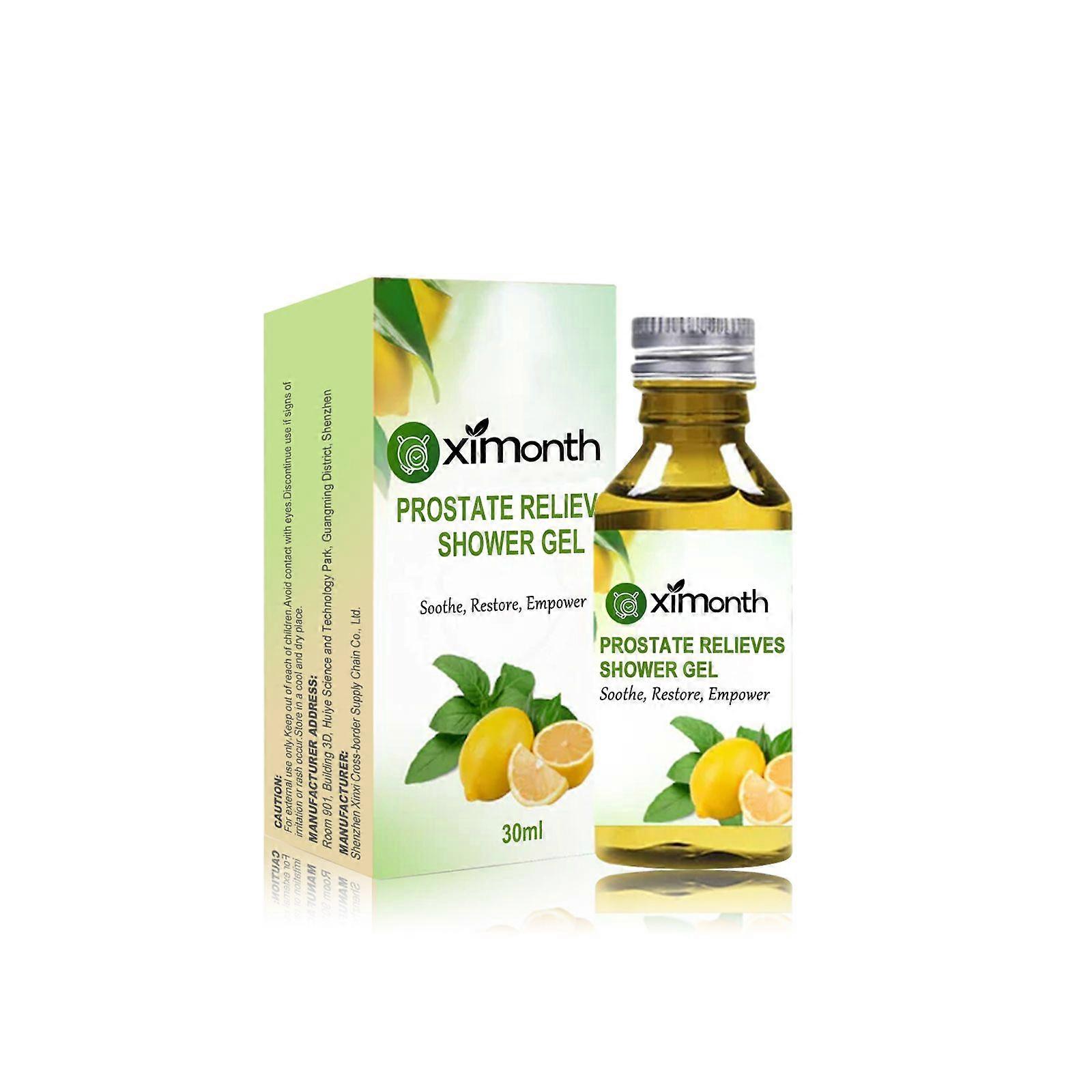 Men's Body Wash Contains Lemon Extract