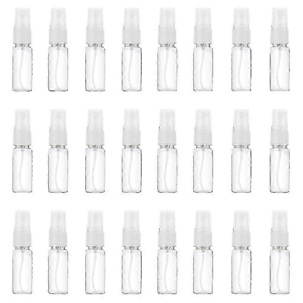 24Pcs 20Ml Transparent Empty Spray Bottles Portable Refillable Fine Mist Sprayer Bottles