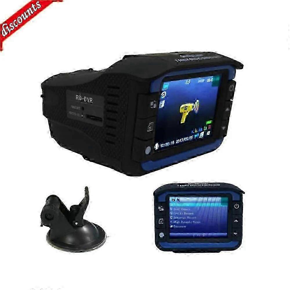 3 In 1 1080P Car Radar Detectors DVR Recorder Speed Detector Russian Voice GPS Camera Dash Cam Fixed Flow Velocity Measurement 2025
