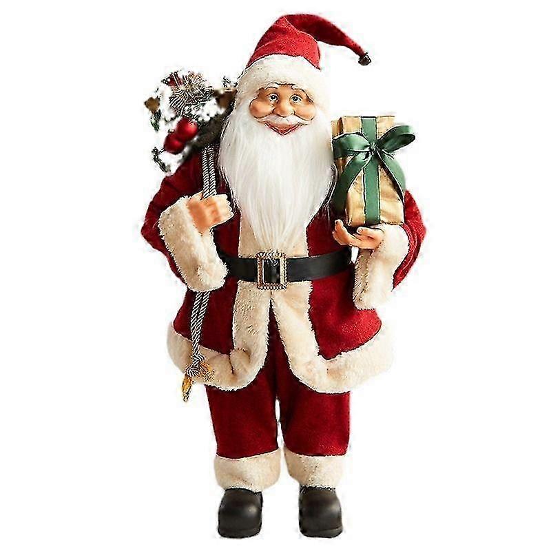 2025 Julenissens figur vindusdekorasjon 30/90cm