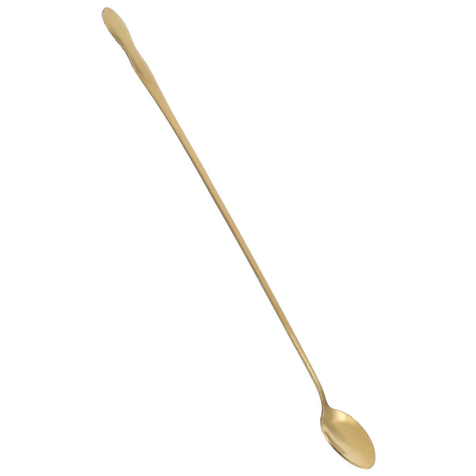 Stainless Steel Mixing Spoon with Long Handle for Kitchen Cooking