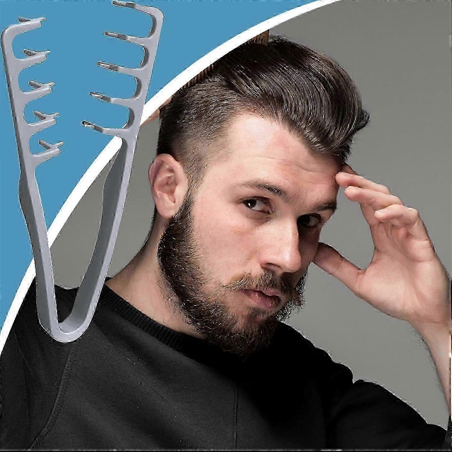 1-3X Texture Comb, Wide Tooth Combs, Volume Tool for Roots, Seam Coverage, Bangs Combs, Lightweight Grooming Accessories, Ideal for Curly Hair