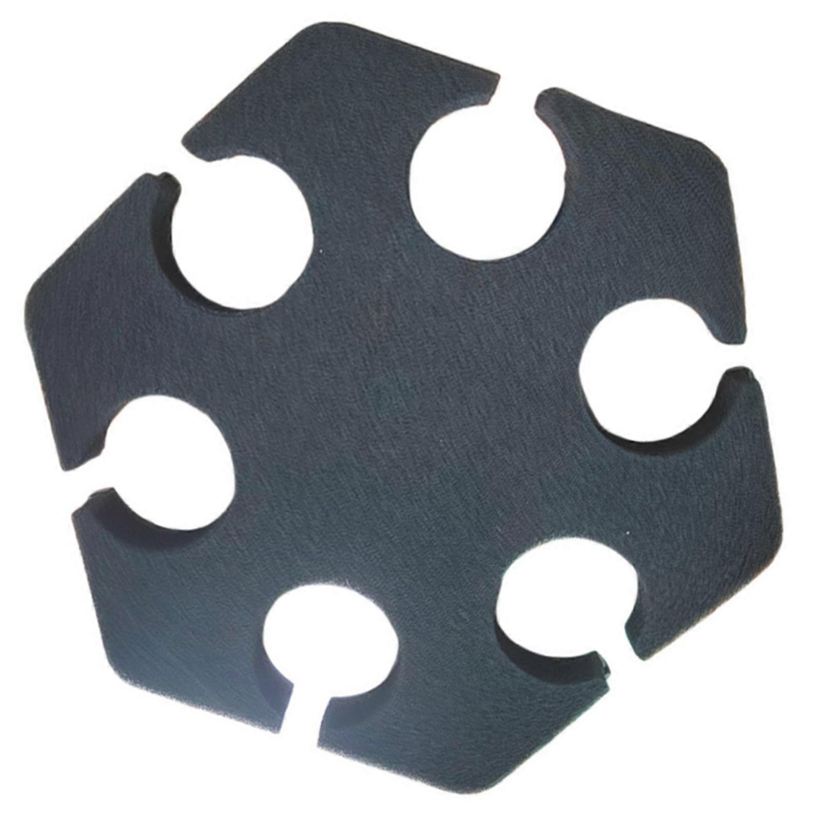 Multiple Hole Mics Storage Organizers With AntiShock Design Lightweight Space Saving Solution For Wireless Cord Microphones Multicolor