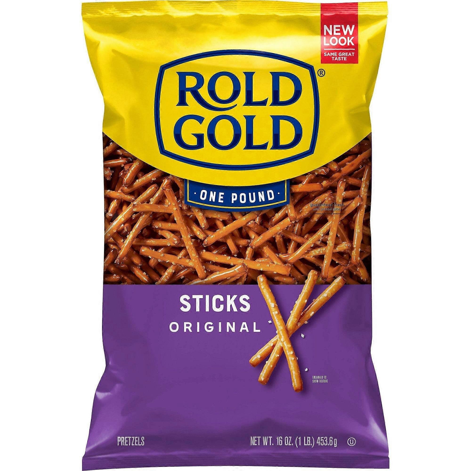 Rold Gold Sticks 椒盐卷饼， 16 盎司