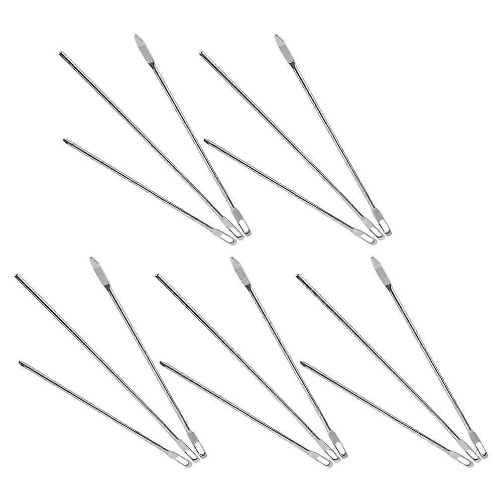 Drawstring Threader Tool 15Pcs Easy Threading Portable Design Silver Perfect for Handcrafting and People with Weak Hand Strength