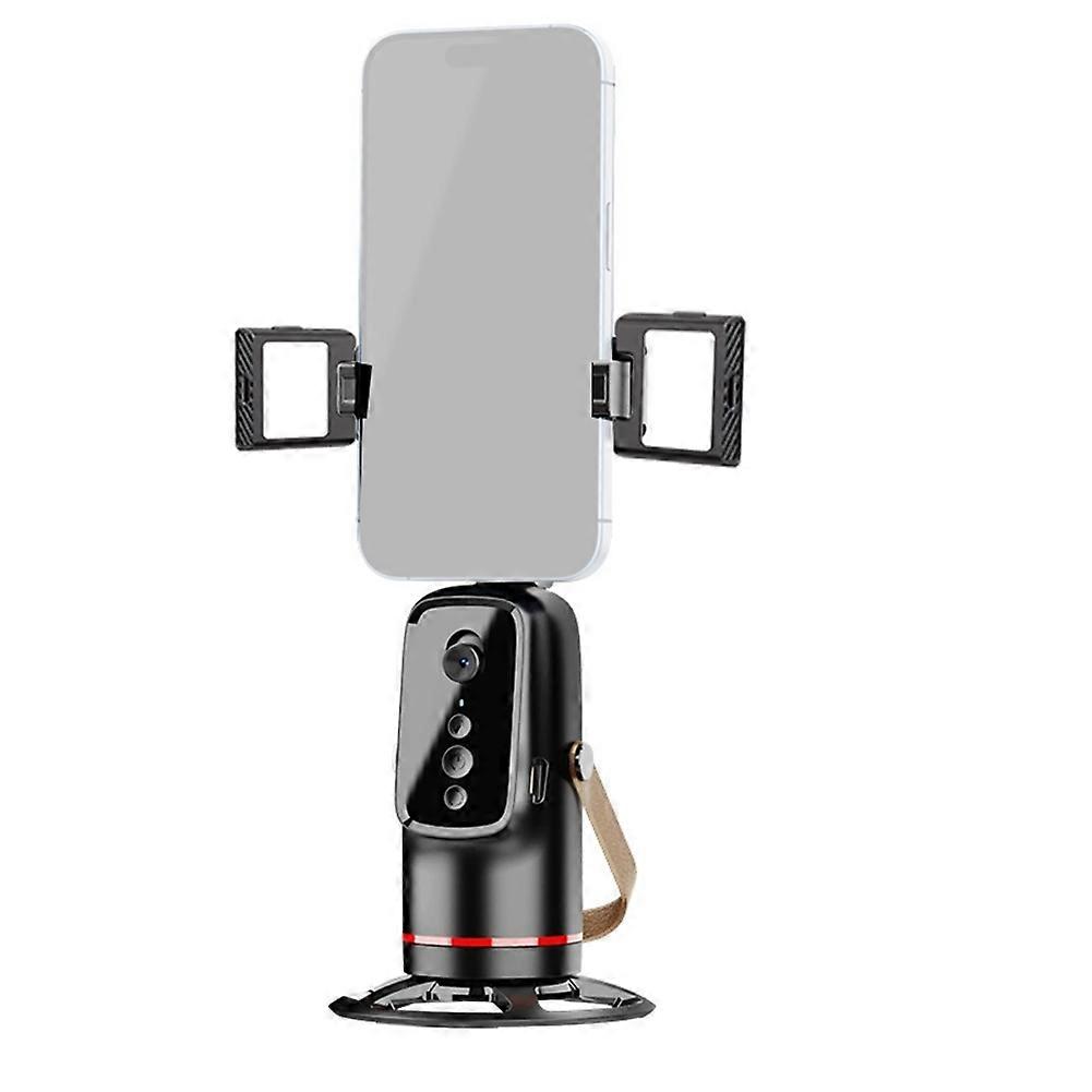 360° Rotation Gimbal Stabilizer Tripod Selfie Stick Desktop Face Tracking with Bluetooth Remote Fill Light