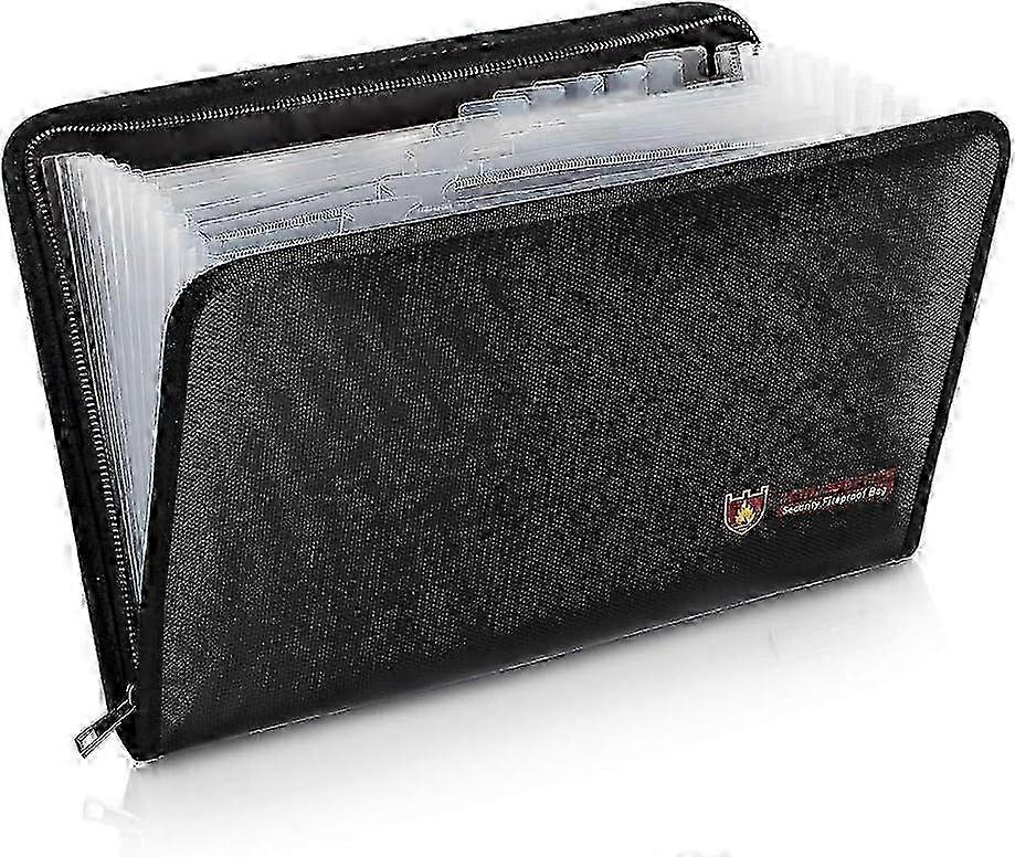 f FireProof Document Folder Folder Organizer, Water Resistant