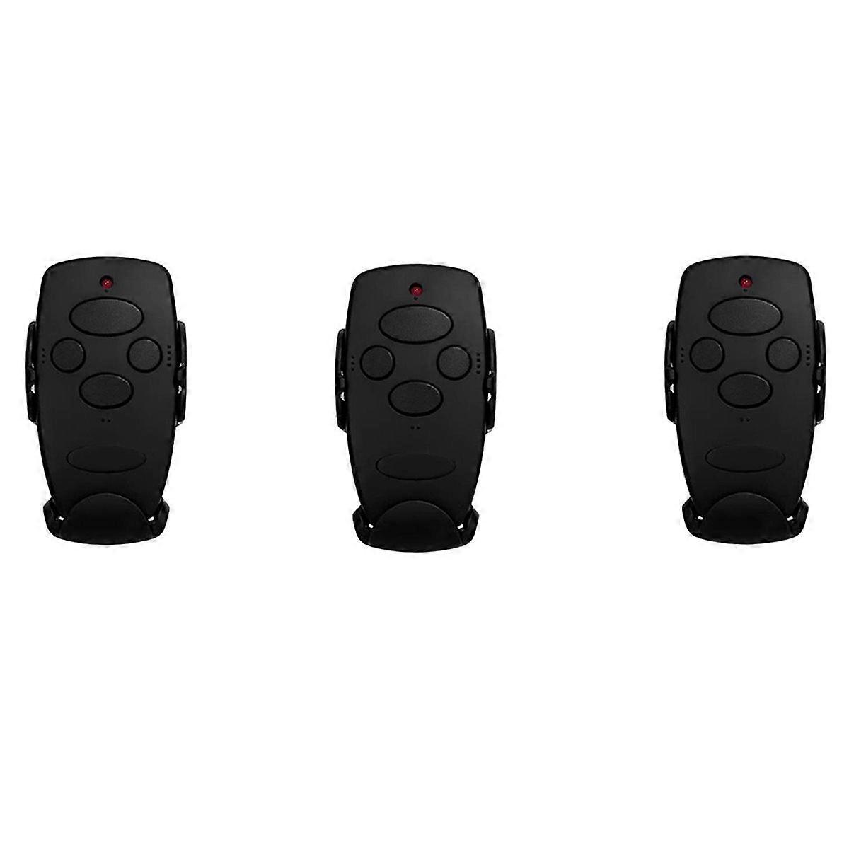 3Pcs for Garage Remote Control 433MHz for TRANSMITTER 2PRO 4PRO for Keychain for Barrier Keyfob