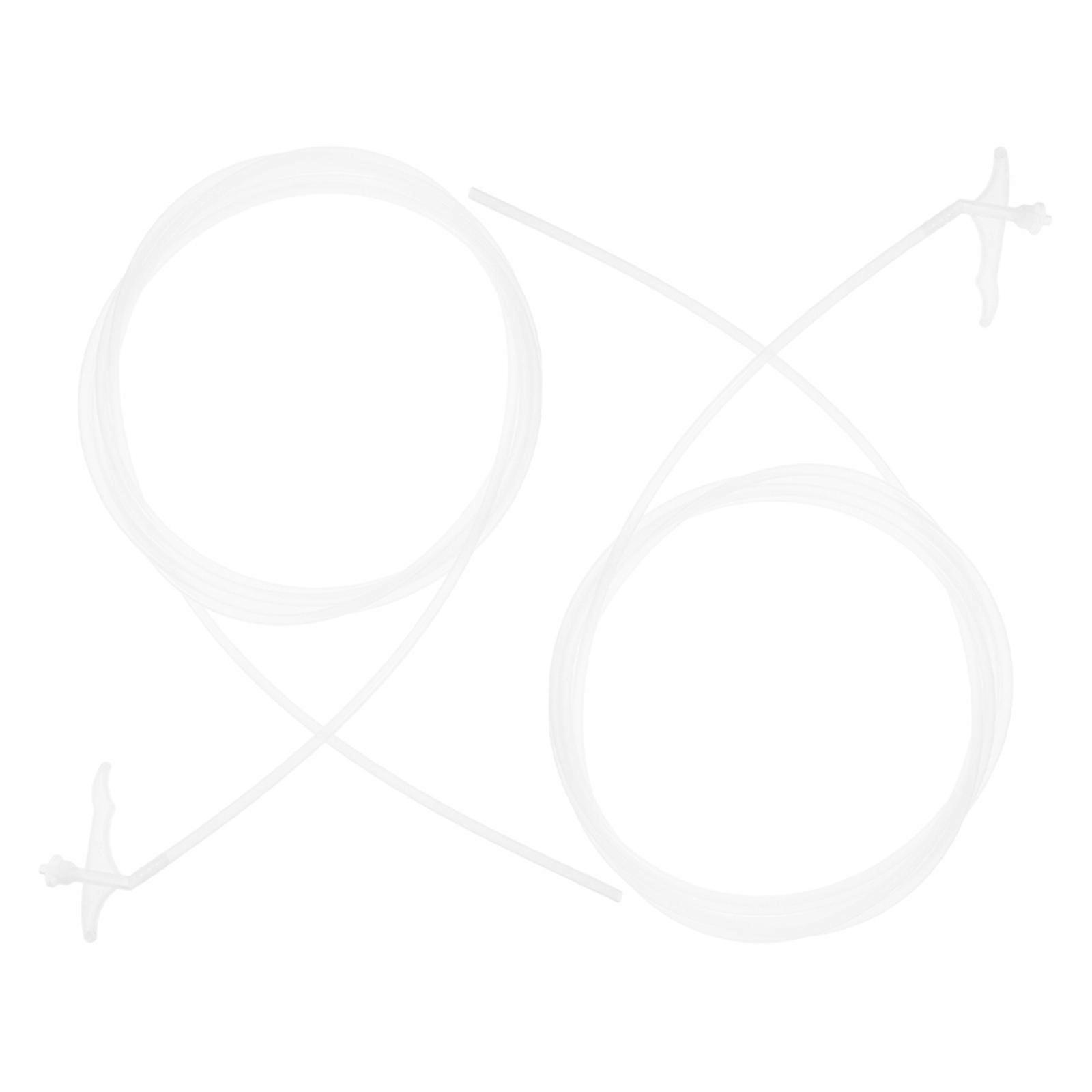 2pcs Extended Foam Sealant Tubes Polyurethane Foam Caulking Tubes Spray Foam Application Nozzles Plastic Extension Tubes For Caulking