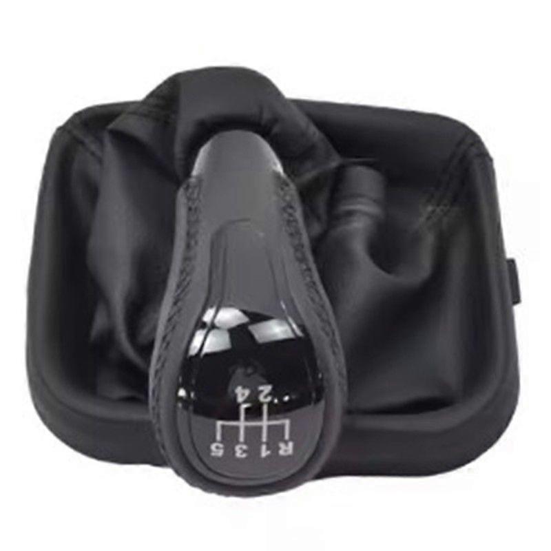 For -2113, 2114, 2115 Gear Shift Knob with Dust Cover, Perforated Side, 5-Speed R Top Left