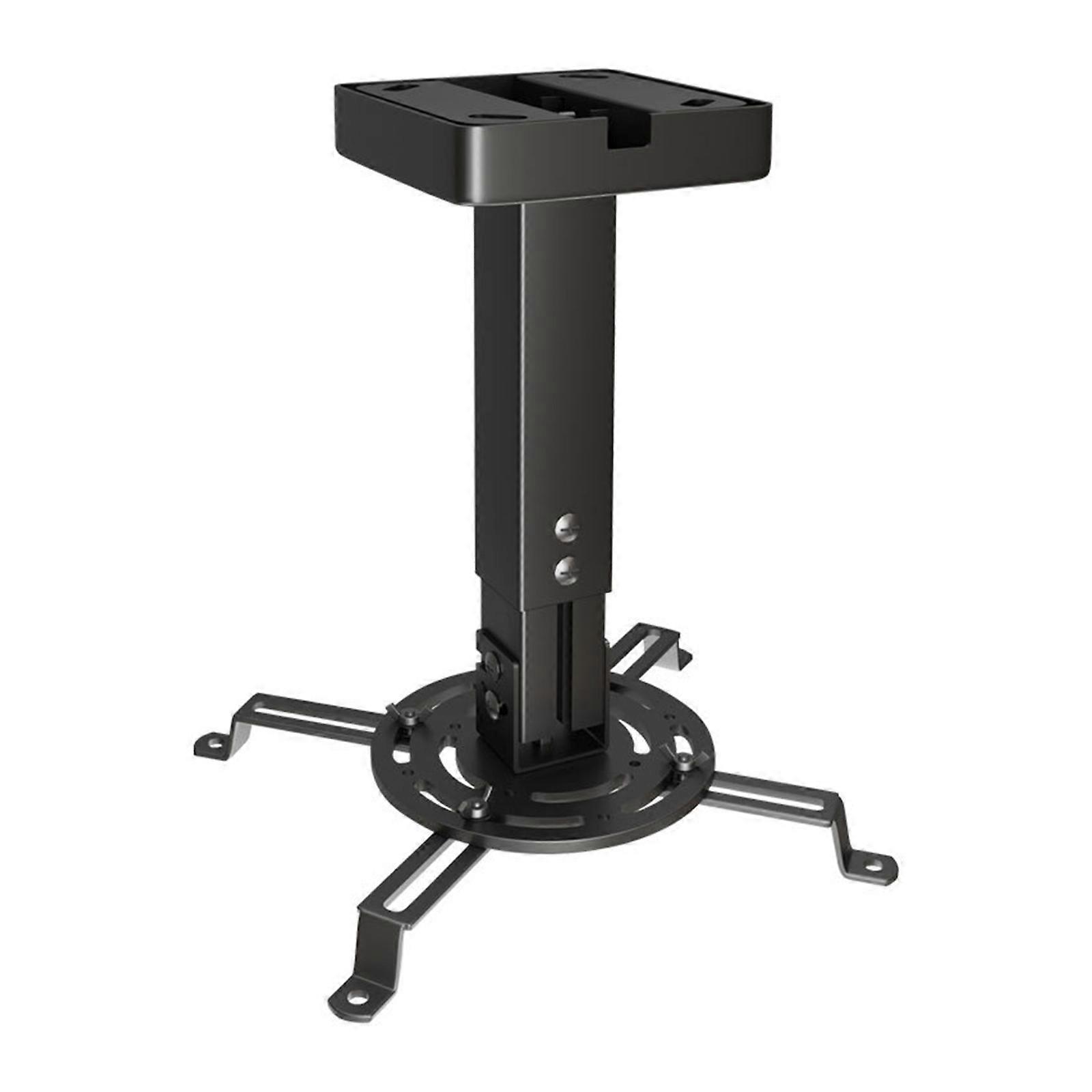 Metal Projector Mount for Ceiling Adjustable 25-35cm Height Flexible Installation Multiple Directions Rotating Multicolor