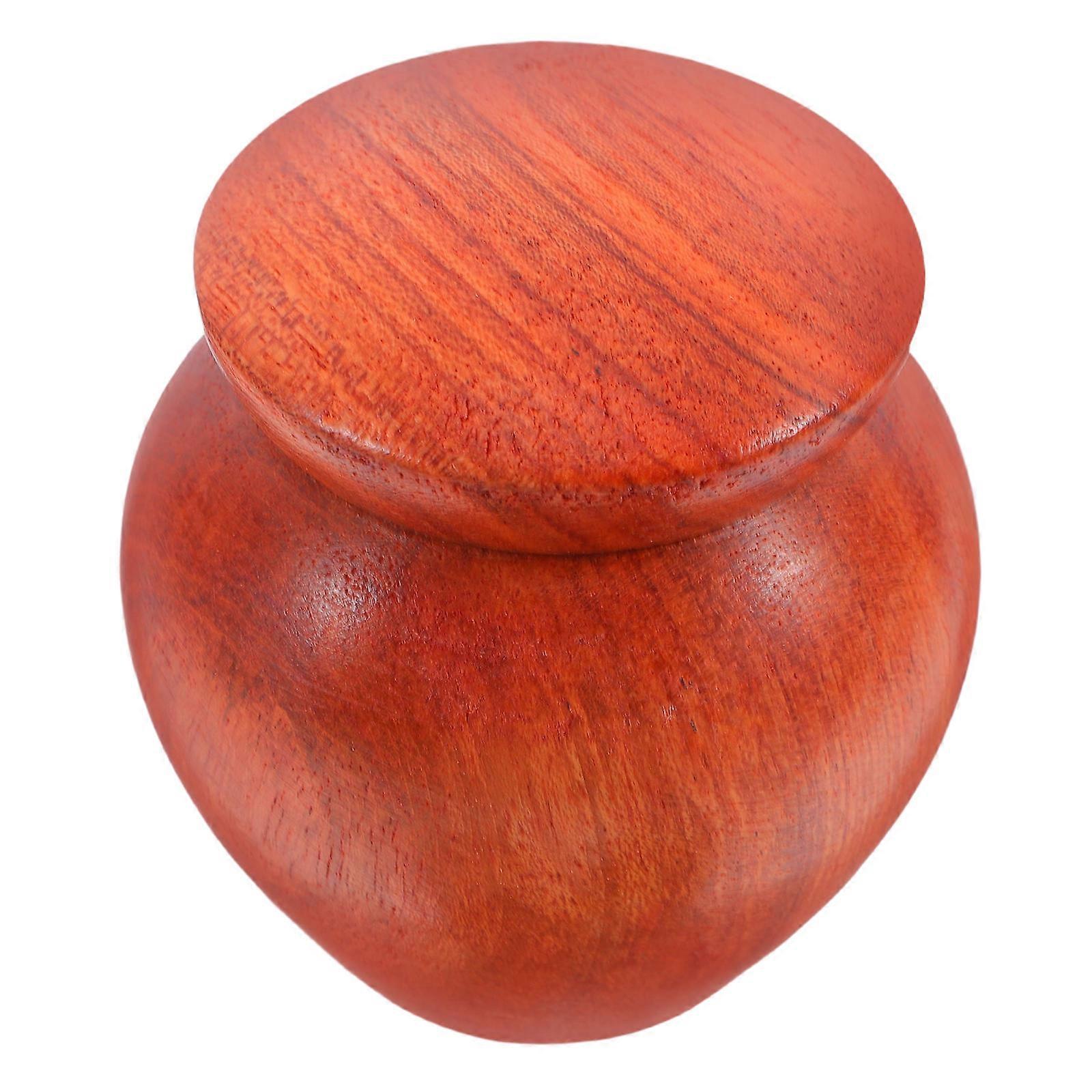 Pet Ashes Small Urn for Storage Wooden Box Brown Keepsake