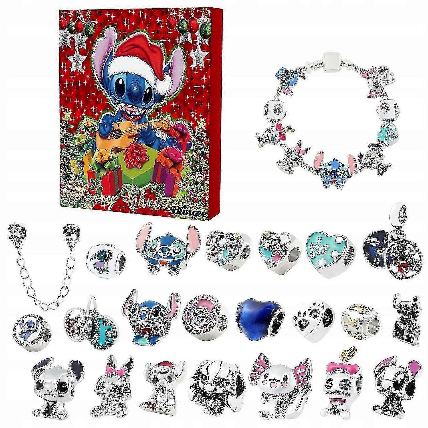 Advent Calendar 24pcs Stitch Beautiful Gift Figurines