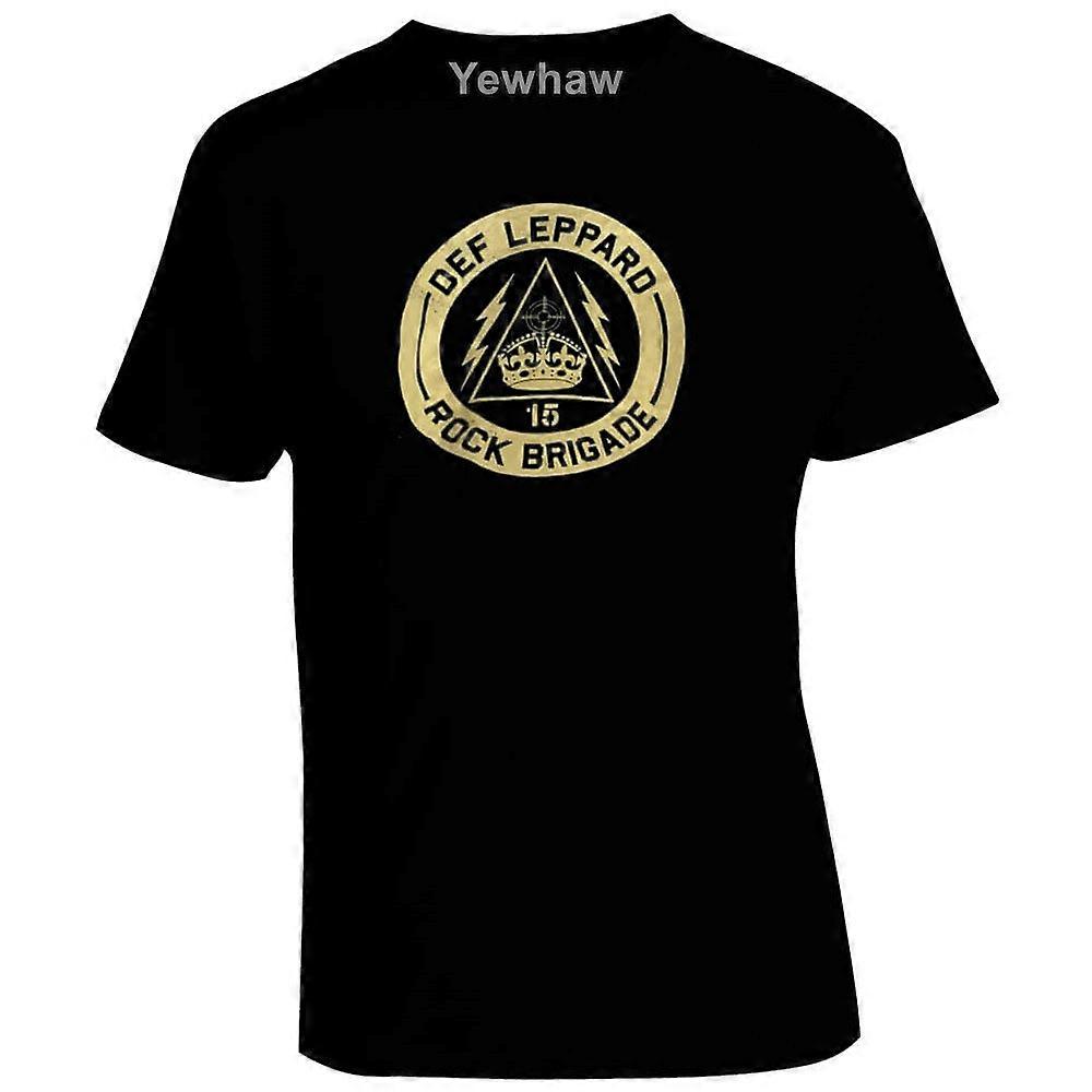 Camiseta da Brigada Def Leppard Rock