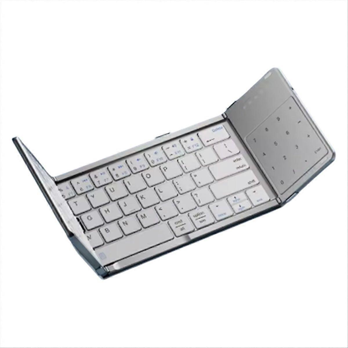 Touchpad Keyboard Folding Bluetooth Keyboard with Wireless Keyboard