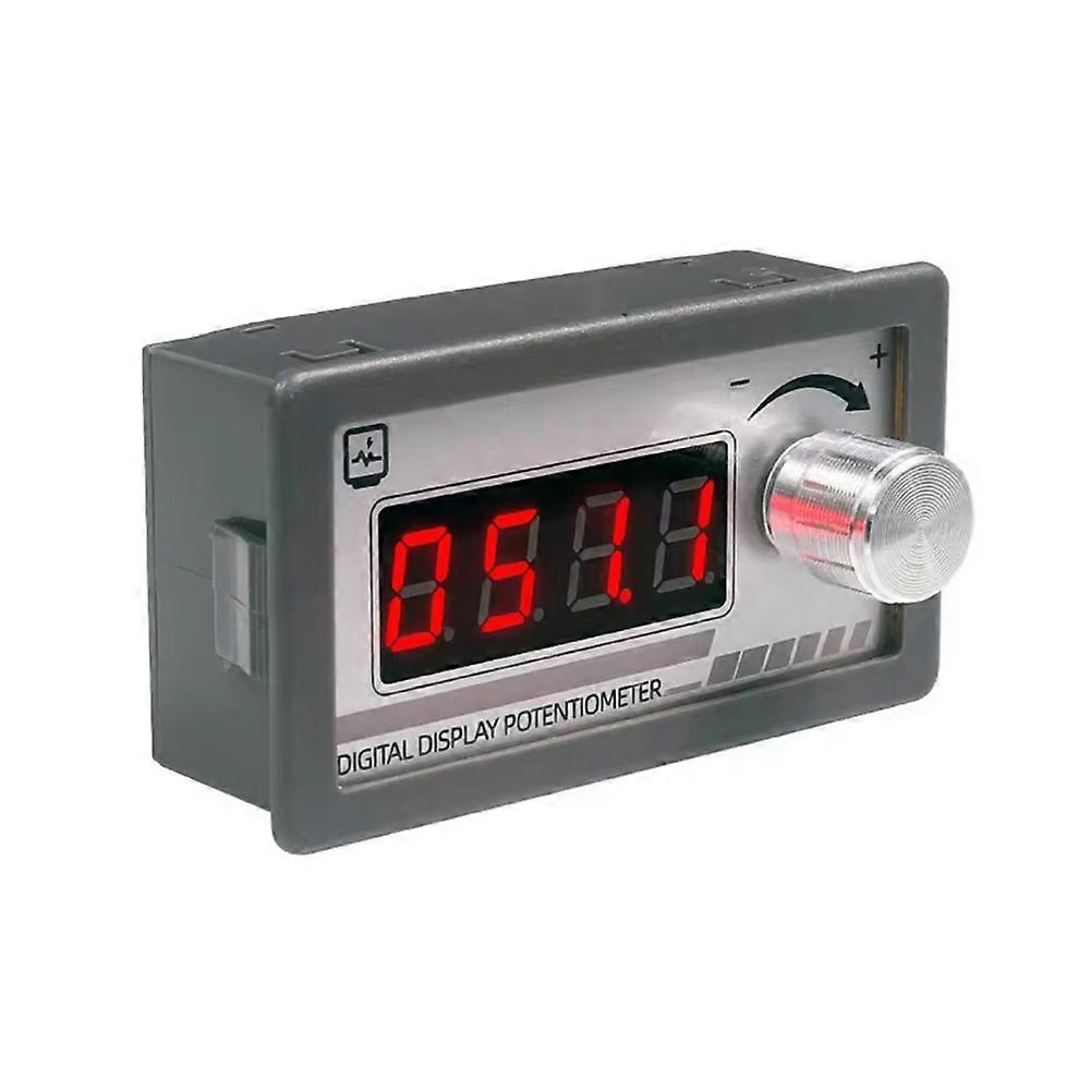 Digital Display Potentiometer Variable Resistor 10k Ω Resistance Signal Simulator for Speed Controller Inverter