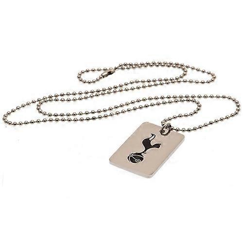 Tottenham Hotspur FC Enamel Crest Dog Tag And Chain