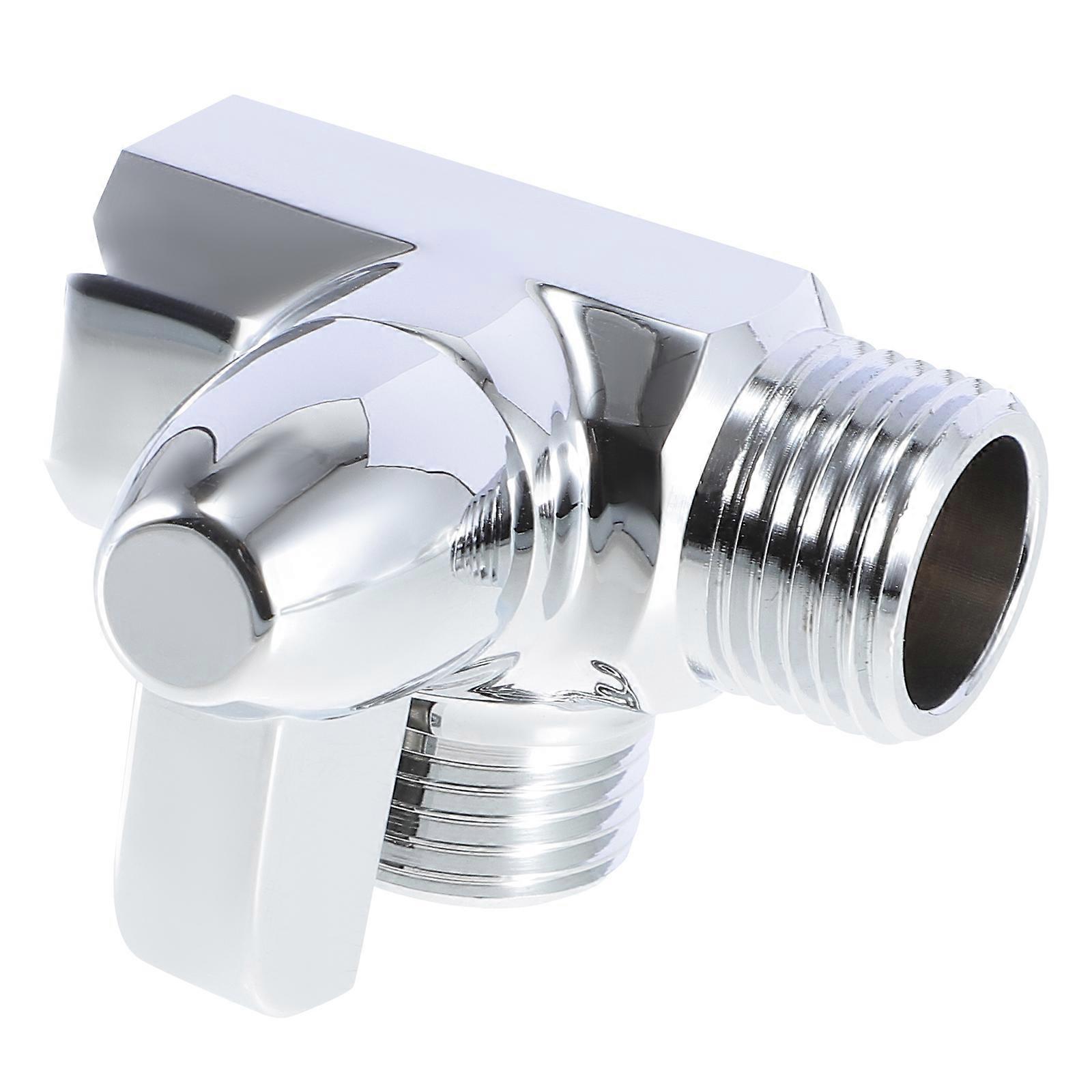 Shower Head Splitter 3Pcs Shower Diverter Valves for Bathroom Use