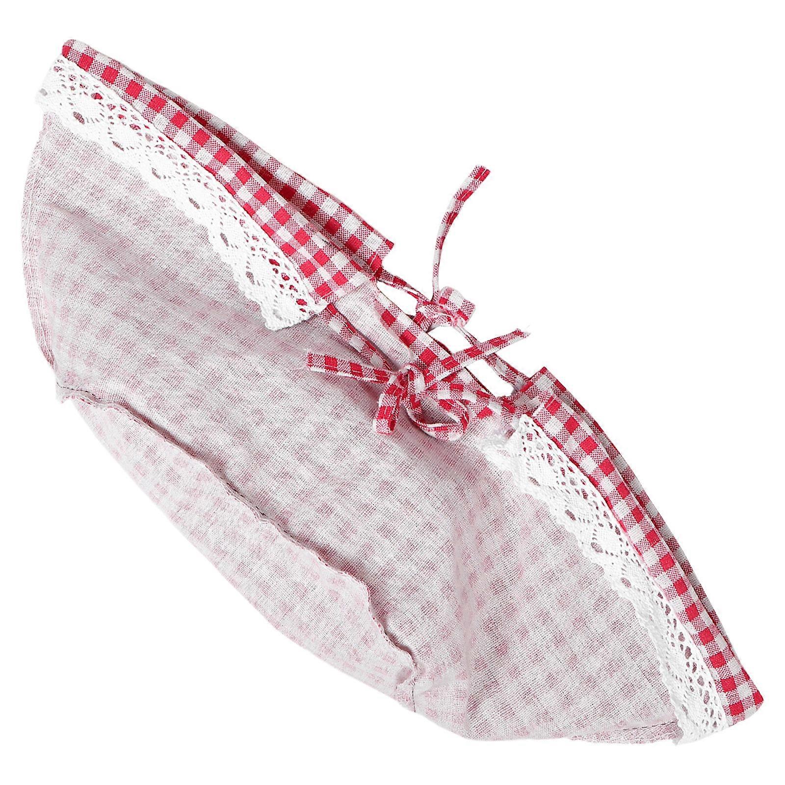 Rattan Basket Liner Decorative Fabric Insert for Picnic Basket Replacement